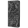 Pikkukuva 5 / 5: Oppo A57s 4g / A57e 4g / A57 4g Magneettinen automaattisesti imeytyvä anti-scratch phone case jalusta Pu nahka Black