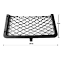 Miniatyrbillede 1 af 5: Bil Elastisk String Opbevaring Net Lomme Organizer Cargo Mesh Net Sæde Ryg Organizer Bil Caravan Båd Camping Auto Tilbehør| | 2