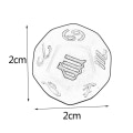 Pikkukuva 3 / 9: 3kpl / set Dichromatic D12 Polyhedral Astrology Dice for Constellation