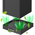 Miniatyrbilde 1 av 5: Kjølevifte kompatibel med Xbox Series X, Xbox Series X-stativ med 3 USB 2.0-porter, justerbar hastighet