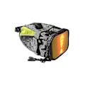 Miniatyrbild 4 av 5: Led Blinkers Cykelsvansväska Sätesväska Leverantör Sadelväska För Cykel