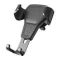 Biltelefonholder, justerbar biltelefonholder for frontrute dashbord luftventil Black