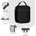 Miniatyrbild 4 av 4: Basketboll Lunchbox för Pojkar Bärbar Termisk Lunchväska Återanvändbar Isolerad Lunchbox Måltidsväska för Skola Vandring Picknick One Size