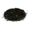 Miniatyrbilde 2 av 5: Kunstig Fuglerede Veving Grass Nest Halm Fugler Red Bird Breeding Nest