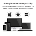 Miniatyrbild 3 av 5: Touch Control Sänglampa Led Bluetooth Högtalare, Nattljus Dimbar Trådlös Högtalare, Bärbar Trådlös Bluetooth Högtalare, 48 Led Färgförändring