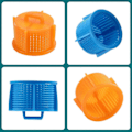 Miniatyrbillede 2 af 5: 8 stk. AGM73269501 Vaskemaskine Vandindløbsventil Filter Skærm Udskiftning, Vandslange Inline Filter Erstatter AP5202486