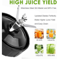 Pikkukuva 5 / 5: 6 evä/7 rävä blender poistoterä, joka sopii Nutri Ninja -mehupuristimen terän vaihtotarvikkeille 6 Fins