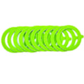 Miniatyrbillede 2 af 5: 5 stk. silikonepakninger lufttætte forseglinger ringe lækagesikre konservesforseglinger til glasbeholder Green 5PCS