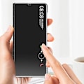 Miniatyrbild 3 av 5: Mirror Surface Anti-dropp phone case för Honor Magic V2 5g Pc View Window Flip Cover med stativ Black