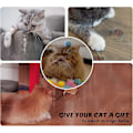 Miniatyrbild 4 av 4: 20 st 1,5 tum New Generation Extra Large Cat's Favorit Chase Glitter Ball Toy Sparkle Pom Pom Balls