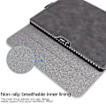 Miniatyrbillede 4 af 5: Til Microsoft Surface Go / Go 3 / Go 2 10,5 tommer Pu læder tablet-tastatur-etui Stativ Beskyttende tablet-cover Blue