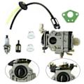 Miniatyrbild 4 av 5: Förgasarsats för Florabest Fbs 43 A1 Fbk 4 B2 4in1 Parkside Pbk 4 A1 Pbs 2 A1 Förgasare String Trimmer Delar Tillbehör