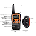 Miniatyrbillede 4 af 5: Walkie talkies til børn 5 miles lang rækkevidde tovejs radioer 22 kanaler gave til familien udendørs eventyrspil