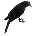 Miniatyrbilde 1 av 5: Black Trim Halloween Prank Leker Halloween Triks Leker Halloween Black Feathered Crows Halloween Hagedekor