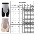 Miniatyrbild 9 av 9: Hög midja platt mage trosor kvinnor magkontroll Shapewear black M