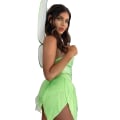 Miniatyrbild 4 av 5: Kvinnor Fairies Tinker Bell Kostymklänning Gröna tomtar Cosplayklänning med gröna vingar Green XL