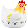 Miniatyrbillede 1 af 4: Køkken Kylling Mønster Bage Timer, Kylling Mønster Nedtælling Køkken Timer Påmindelse til Madlavning Bagning (Hvid)
