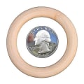 Pikkukuva 3 / 5: 10 kpl Macrame-puisia sormuksia 70 mm/2,7 tuumaa massiiviset suuret puiset sormukset askartelu-riipusliittimiin korujen valmistukseen