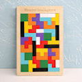 Miniatyrbild 4 av 5: 3d Tangram Tetris Game Math Toy Ryska Block Puzzle Jigsaw Utbildningsleksaker