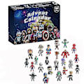 Miniatyrbillede 1 af 5: 24 dages julekalender nedtælling Avengers legetøj blind boks superhelt minifigurer børn julegave
