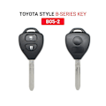 Miniatyrbillede 4 af 5: Keydiy B05-2 fjernbetjening bilnøgle Universal 2 knap til stil til Kd900/-x2 Mini/ Urg200 Program Black