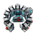 Miniatyrbillede 3 af 5: Designer Iron Maningylsy Hall Of Armor Building Block Brick Toy 76125 opp bag packing