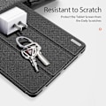 Miniatyrbillede 5 af 5: Til Samsung Galaxy Tab S7 Fe / S7+ Domo Series Læder Taske Black