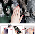 Pikkukuva 3 / 5: Smart Nail Chip Nfc Fitness Monitoring -toiminto ja GPS-seurantalaite Mini Tracker