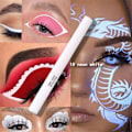Pikkukuva 7 / 8: 8 kpl/setti Neon nesteeyeliner, korkeasti pigmentoitu UV-eyeliner, vedenkestävä, tahraton vartalon ja kasvojen meikki
