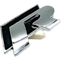Miniatyrbillede 1 af 3: Golf R Emblem til Golf R Golf R-line Gti Trunk Emblem (sort sølv)