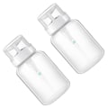 Miniatyrbilde 3 av 3: 2 stk Pumpeflaske Klar Plast Tomme Flasker Kosmetiske Flasker