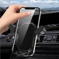 Miniatyrbild 5 av 5: Universal Biltelefonhållare Gravity Mobilt Stativ Gps Support Bil Luftventilfäste För Iphone 13 12 11 Pro Max Xr Xiaomi Samsung| | Mirror Black