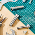 Miniatyrbilde 4 av 5: Rustfritt stål vask kurv skrue hjem vask avløp sil 4 stykker