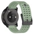 Miniatyrbilde 1 av 5: Sportsrem for Suunto Vertical/9 Peak Pro/9 Peak/5 Peak, 22 mm silikonklokkerem Light Green