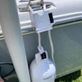 Pikkukuva 5 / 5: 2x Merellinen puskuri Pallonpidin Kiinteä Kaapelin Säätölaite Kaapelin Ripustin Säädin Veneen Tarvikkeet