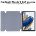 Pikkukuva 4 / 5: Case Samsung Galaxy Tab A9+:lle, Bluetooth näppäimistöllä pyörivä jalusta Pu+ cover Purple