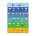 Miniatyrbilde 1 av 5: Abc Alphabet Poster Chart Kid Educational Charts Engelsk læringsdiagrammer Alphabet*Number1 to 10