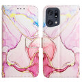 Miniatyrbillede 2 af 5: Taske til Oppo Find X5 Pro Cover Wallet Marmor Magnetic Læder Taske C2