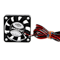 Miniatyrbillede 5 af 5: 12v Dc køleblæser 40x40x10mm 2-leder model 4010s til 3d-printer Cpu Gpu-ekstruder