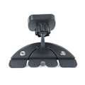 Miniatyrbillede 4 af 4: Bil Cd Slot Mobiltelefon Holder Tilbehør 17mm Kuglehoved Base Til Bil Cd Slot Mount Til Iphone Samsung Xiaomi Gps Beslag| |
