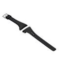 Miniatyrbillede 3 af 5: Silikone urrem til Polar FT4 FT7 FT ur - Sort