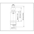 Miniatyrbild 2 av 4: 2st Handfat Avfallsbult Byte Badrum Reservdel Pop-up Ventiler Tvätta Mässing Ventil Skruvar Badkar Click Clack Slitsad Plug Montering Enkel Pop Up Spri
