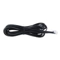 6P6C RJ11 Telefonforlænger Fax Modem Kabel 5M Længde Sort