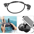 Miniatyrbillede 3 af 5: Mikro-USB-kabel, RC-mikro-USB-kabeltilbehør Kompatibel med Mavic Mini Drone (Micro-USB til iPhone USB)