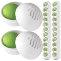 Miniatyrbillede 2 af 3: 24 stk Sko Deodorizers Sneaker Deodorizer Balls Air Freshener Balls Sko Cabinet Supply