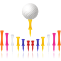 Miniatyrbild 1 av 7: Castle Golf Tees Plast, 60 st Olika höjd Golf Tees Flera färger Blandade storlekar (31 mm, 37 mm, 43 mm, 51 mm, 57 mm, 70 mm)