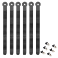 Miniatyrbilde 1 av 5: Snowboard ankel Stige bindingserstatning Solid universal enkel installasjon Ankel stropp Snowboard bindingsdeler 6pcs