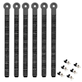 Miniatyrbillede 1 af 5: Snowboard ankel stige rem bindingsudskiftning Robust universal enkel installation ankel rem Snowboard bindingsdele 6pcs