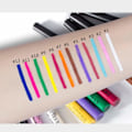 Pikkukuva 4 / 5: Matt nestemäinen eyeliner, korkean pigmentin glitterinen värikäs pitkäkestoinen vedenkestävä eyeliner-setti, 12 väriä eyeliner helppo käyttää