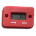 Miniatyrbillede 1 af 5: Motorcykel Motor Tæller Timetæller Vandtæt Digital Timetæller Lcd Display Bærbar Motor Måler Timetæller Moto Tilbehør| | Red